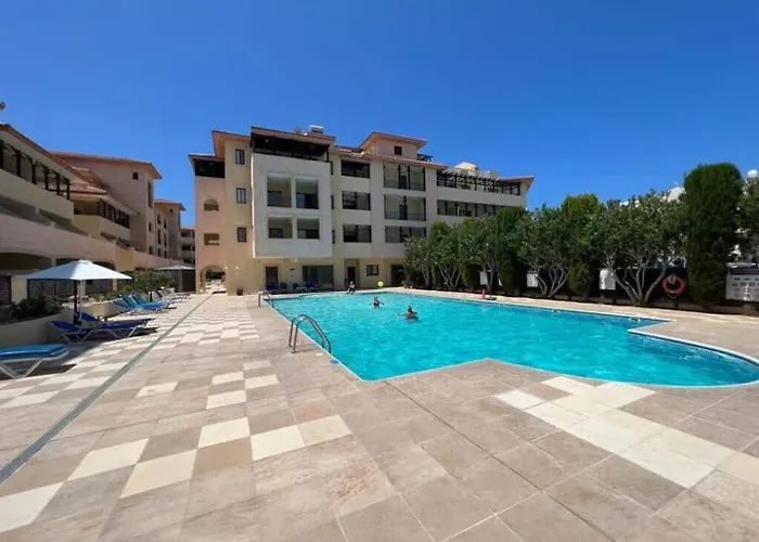 Apartmán Queens Gardens Paradise Vip, Pool, Mall, Sea Paphos